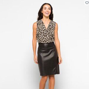Vero Moda Pomona Faux Leather Pencil Skirt